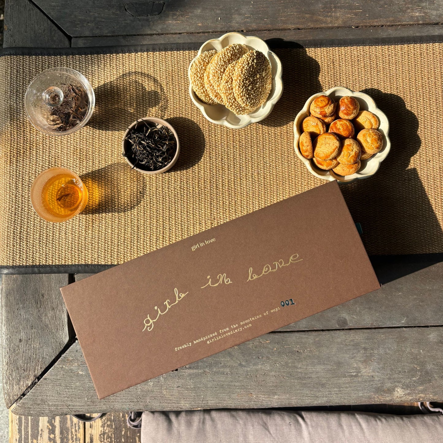 girl in love premium tea gift set